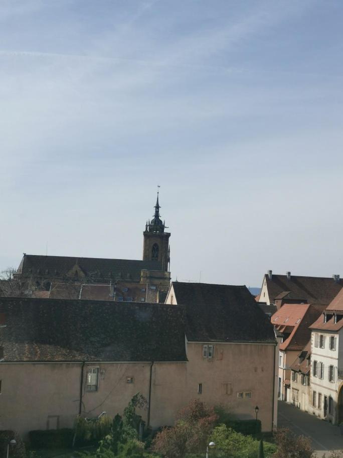 Logement Colmar Centre Avec Parking Exterior foto